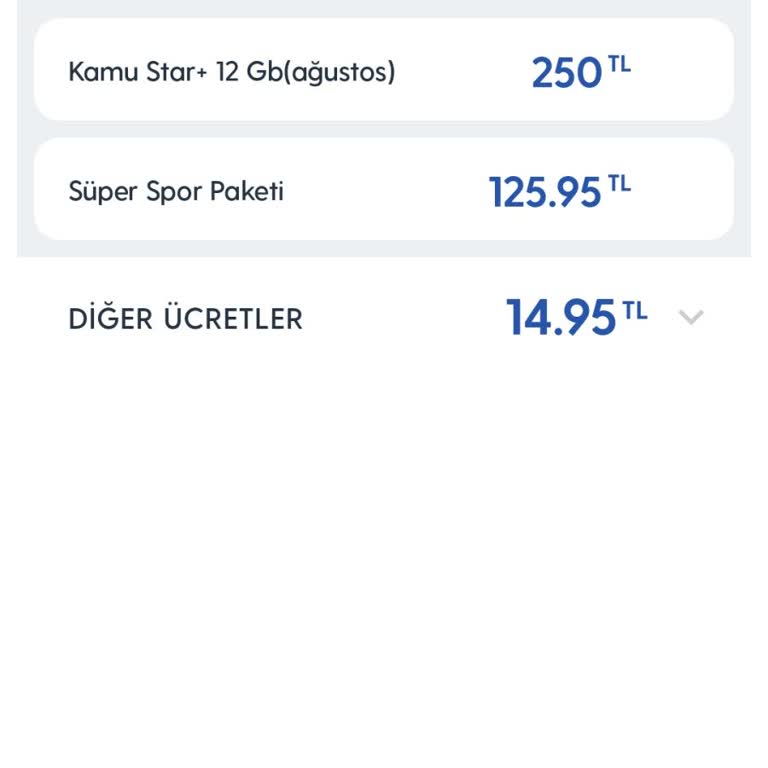 Onaylanmamış Süper Spor Paketi Ücreti İadesi Talebi