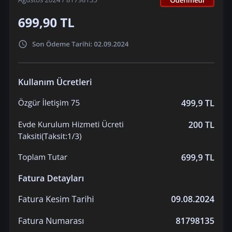 TurkNet Yeni Abone Engelli Bireylere Fahiş Fiyatlı Fatura Gönderiyor