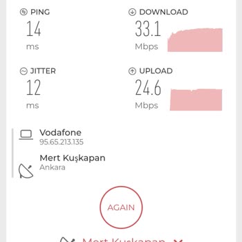 Vodafone Ev İnterneti Hız Sorunu