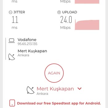 Vodafone Ev İnterneti Hız Sorunu