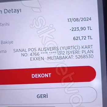 Exxen Üyelik Şikayetidir, Lütfen Dikkate Alınsın