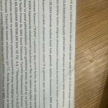 KVK Tablet Fiyatından Çok Ekran Ücreti İstendi