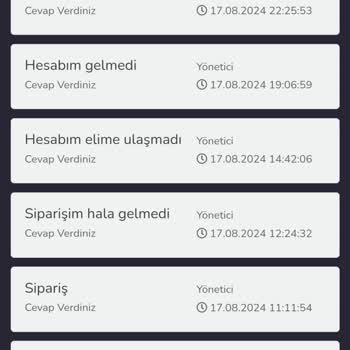 Hesaphizmetleri.com Hesap Elime Ulaşmadı