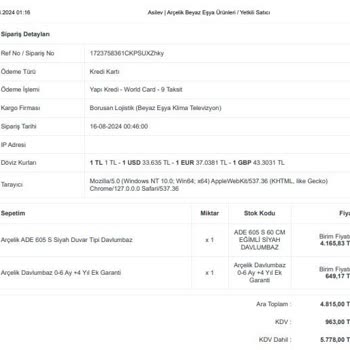 Asil Ev Aletleri Arçelik Ve Yetkili Satıcılarından Ürün Temin Sorunu