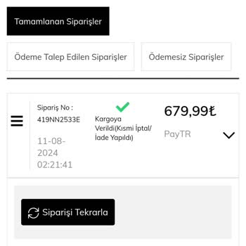 GangOwn Satın Alınan Ürün İadesi