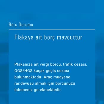 Tüvtürk Borcum Olmadığı Halde Araç Muayenesi Randevusu Alamıyorum