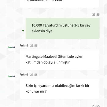 Tipobet365'te Yaşadığım Olumsuz Deneyim
