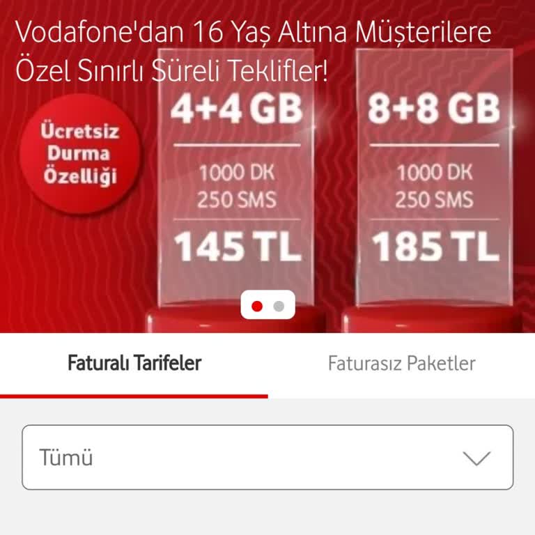 Vodafone'dan 16 Yaş Altı Çocuk İçin Yanıltıcı İnternet Paketi