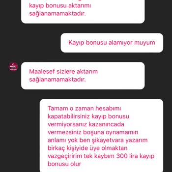 Mavibet Pişmanlıktır. Güvenilir Değil.