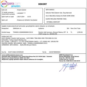 Yanlış Fatura Ödemesi ve İade Sürecinde Mağduriyet