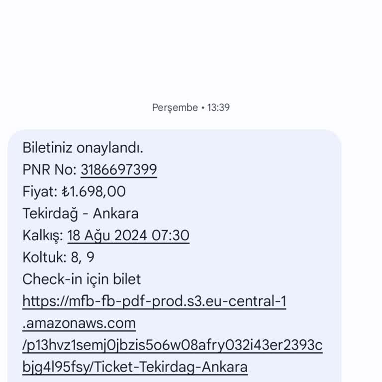 Kamil Koç Geç Hareket Ettik