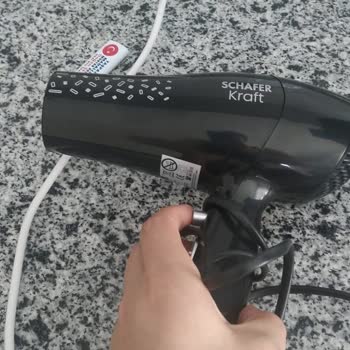 A101 Mağazasından Schafer Marka Aldığım Fön Makinesi