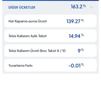 Geç Ödenen Fatura İçin Ekstra Borç Çıkarılması