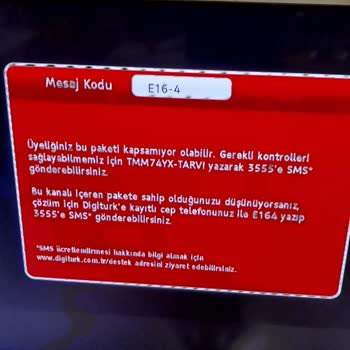 Digiturk Yanlış Bilgilendirme Ve Yüksek Ücretlendirme Mağduriyeti