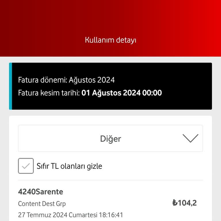 Vodafone Yanlışlıkla Üyelik Ve Ücret Kesintisi