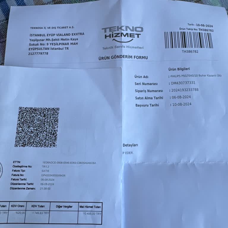 Teknosa Be Philips Psg7040/10 Buharlı Kazanlı Ütü Pişmanlığı