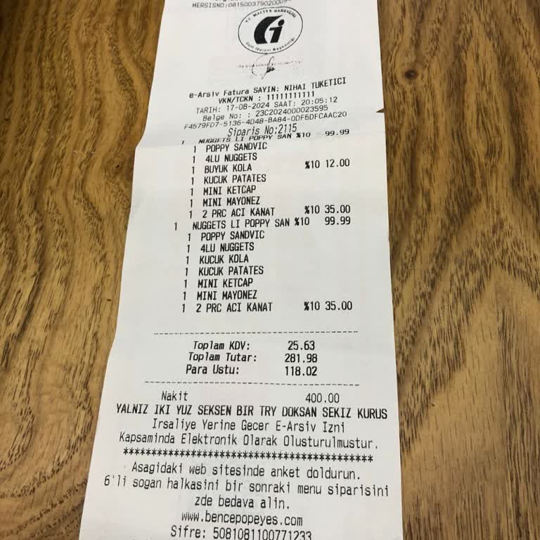 Popeyes İlgisiz Personel Ve Soğuk Lezzetsiz Ürünler