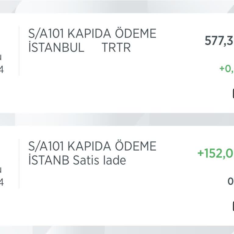 A101 İade Edilmeyen Para