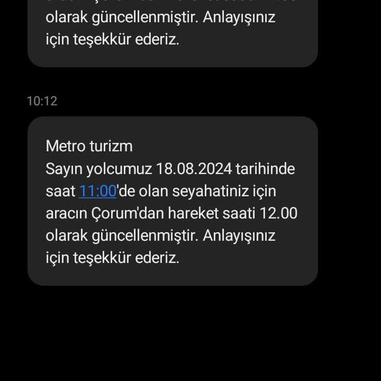Metro Turizm Seyahat Planlarını Altüst Eden Firma