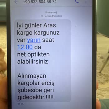 Aras Kargo Her Zaman Ki Gibi Pişmanlığı Yaşatıyor Yine