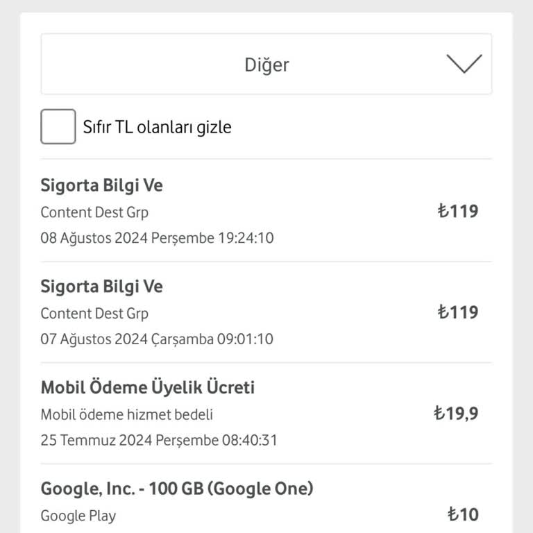 Faturama Yansıtılan Bilinmeyen Ücretler İçin İade Talebi