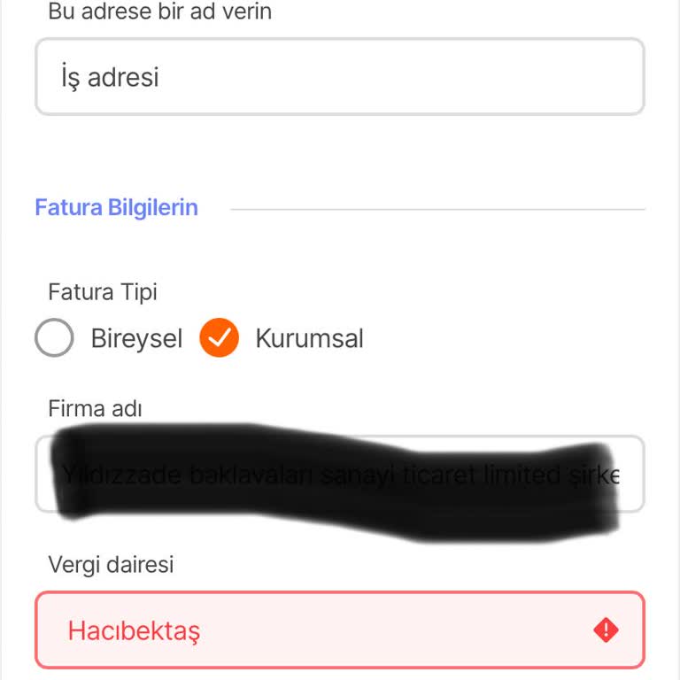 Hepsiburada Kurumsal Fatura Sorunu