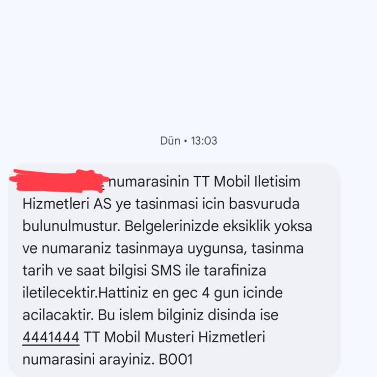 Numara Taşıma Engeli ve Bilgi Eksikliği
