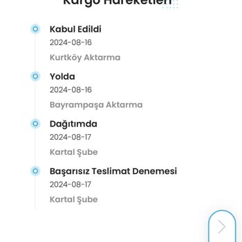 Kargoist Kartal Şube Pudo Teslimat Noktası Hatası Tekrarı Yapıyor