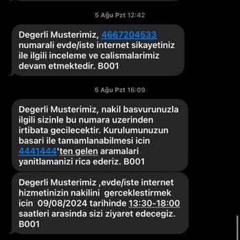 TTNET Nakil Süreci
