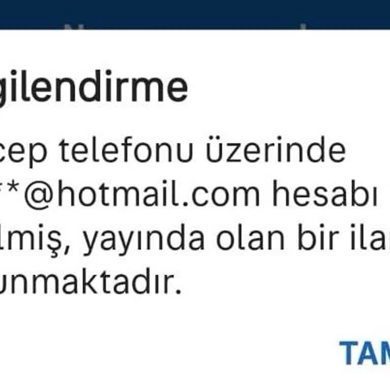 Sahibinden Numara Yüzünden İlan Verememek