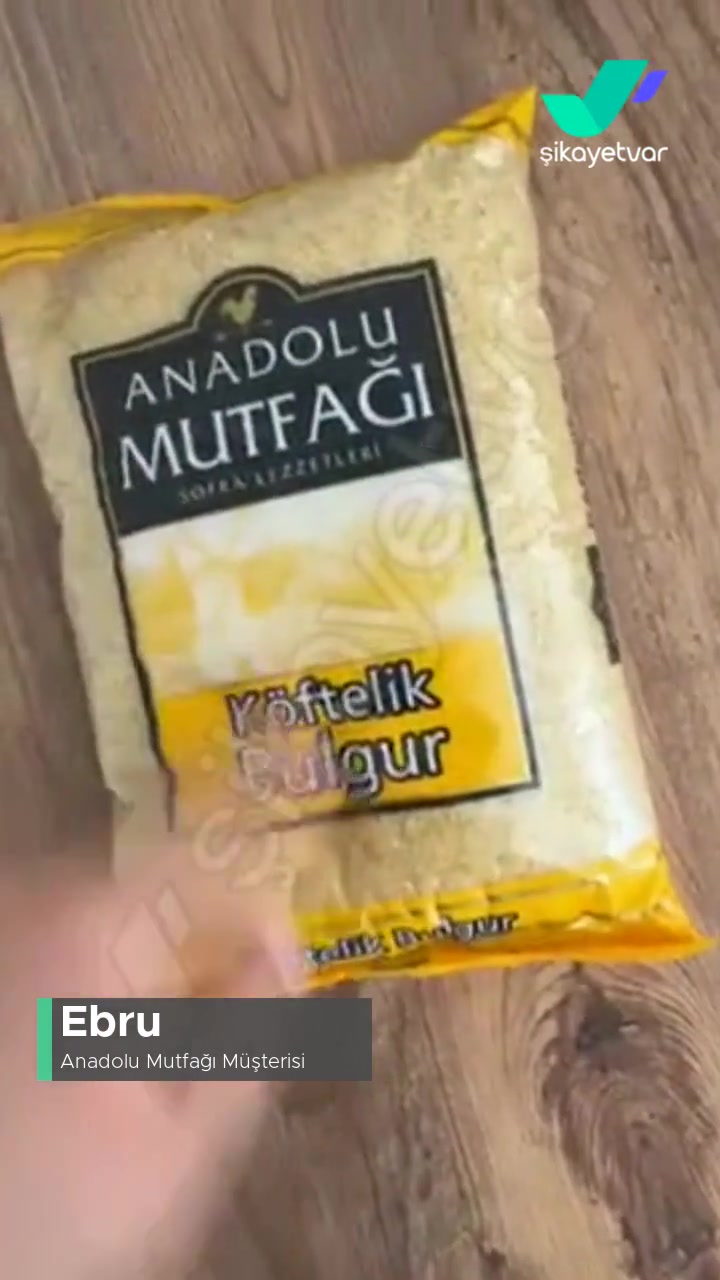 Kapalı Paket Köftelik Bulgur Kelebekler İçinde Anadolu Mutfağı! videonun kapak resmi