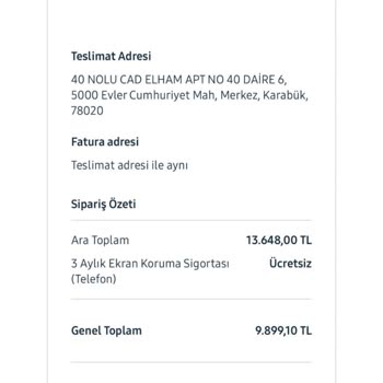 Samsung.com Ödeme Ve Havale Sorunu!
