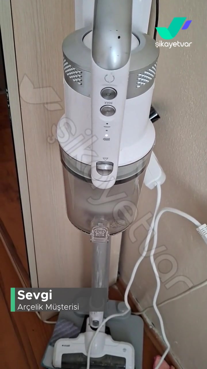 Arçelik Süpürge Çalışmıyor, Şarj Almıyor! videonun kapak resmi