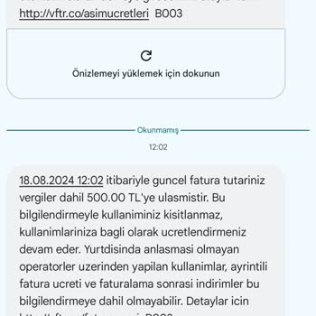 İnternet Aşım Ücreti ve Müşteri Hizmetleri Sorunu