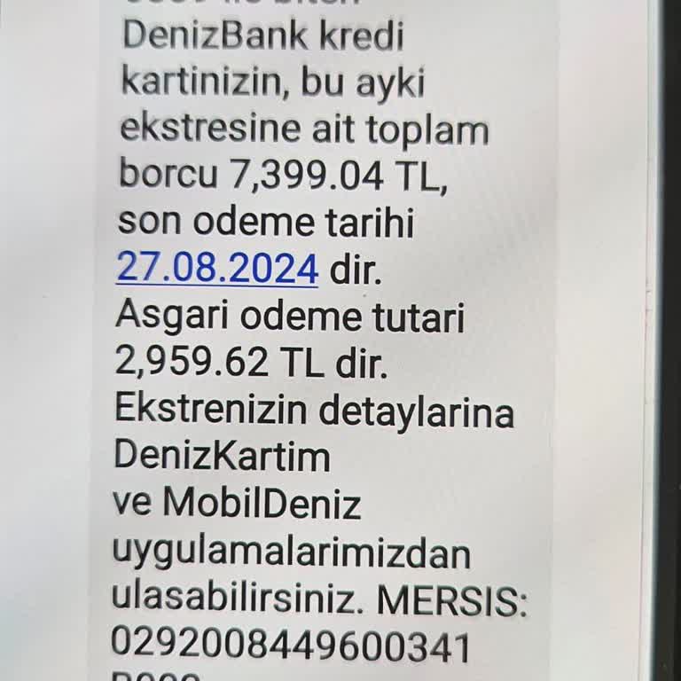 Denizbank Kredi Kartı Kullanımı Ve Beklenmedik Borç Sorunu