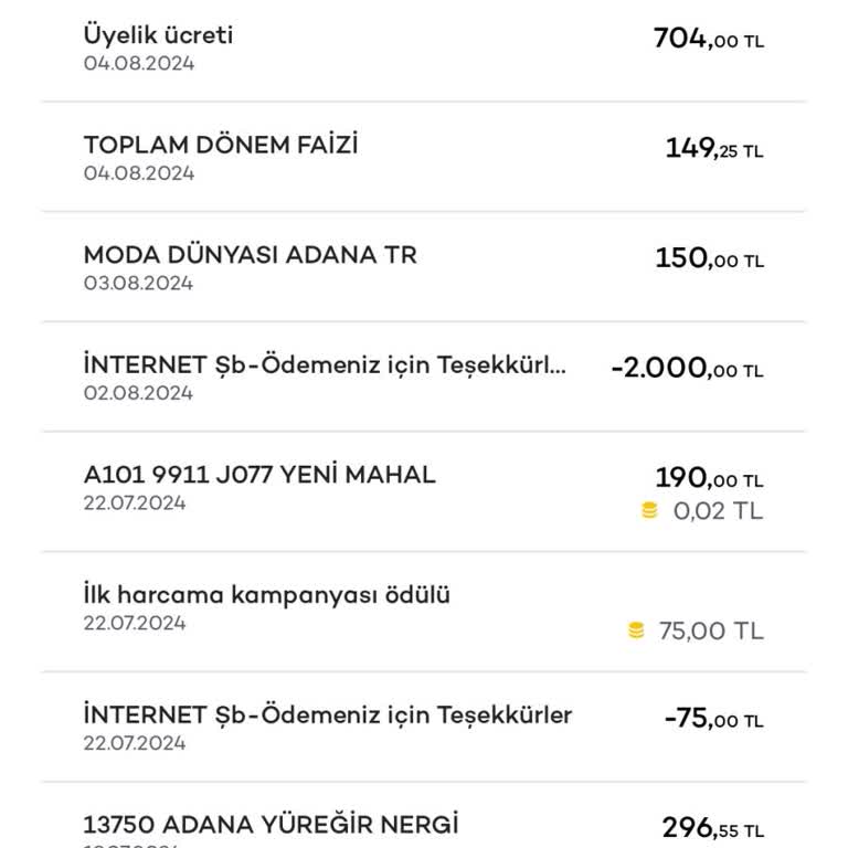 Akbank Axess Kart Aidatı İadesi