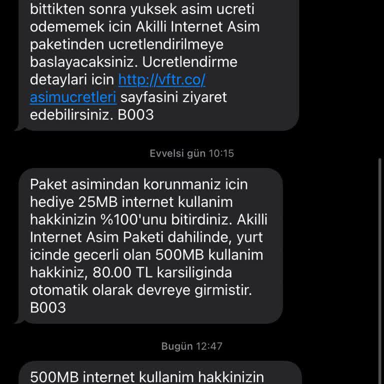 Vodafone İnternet Paketleri ve Hız Sorunları