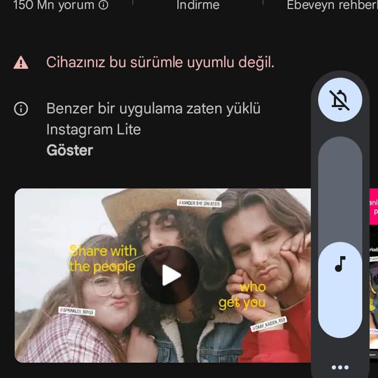 Hiking A40 Instagram Yüklenmiyor