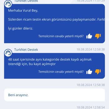 TurkNet İnternet Bağlantımı 5 Gündür Kullanamıyorum