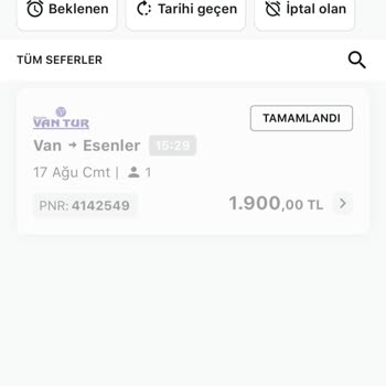 Özlem Van Turizm Van Tur İle Seyahatte Ankara Otogarında Mağduriyet