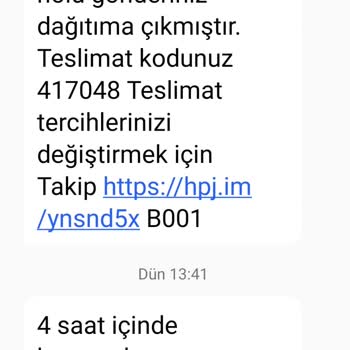 Hepsijet Ürünüm 15 Günde Geldi