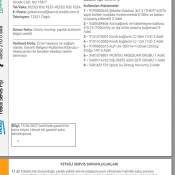 Beko 18000 BTU Klima 31825
