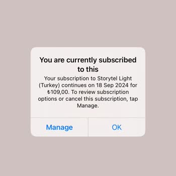 Storytel Abonelik Ücretini Yatırmama Rağmen Aboneliği Aktifleştirmiyor