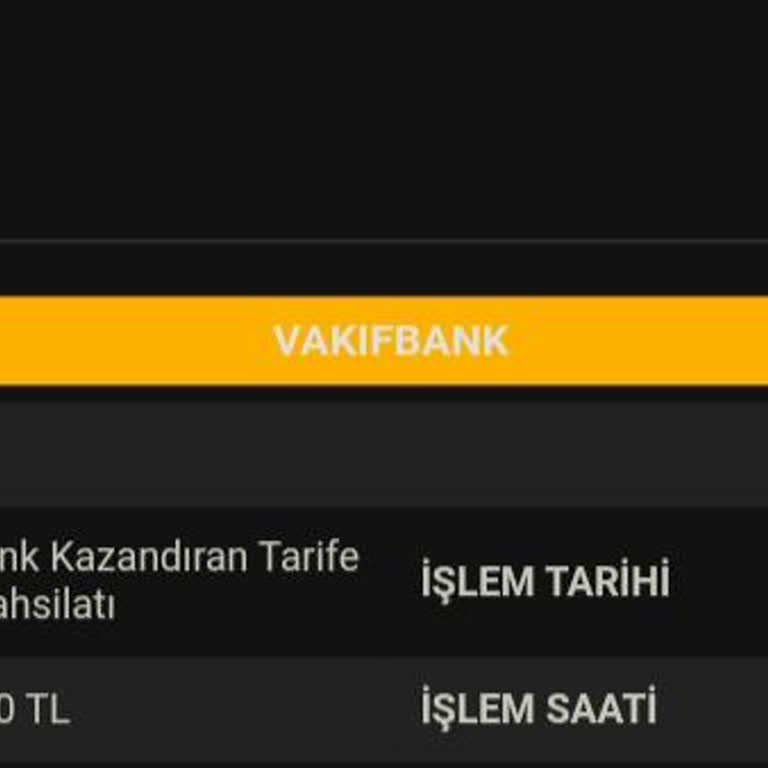 VakıfBank Kazandıran Tarife Mağduru