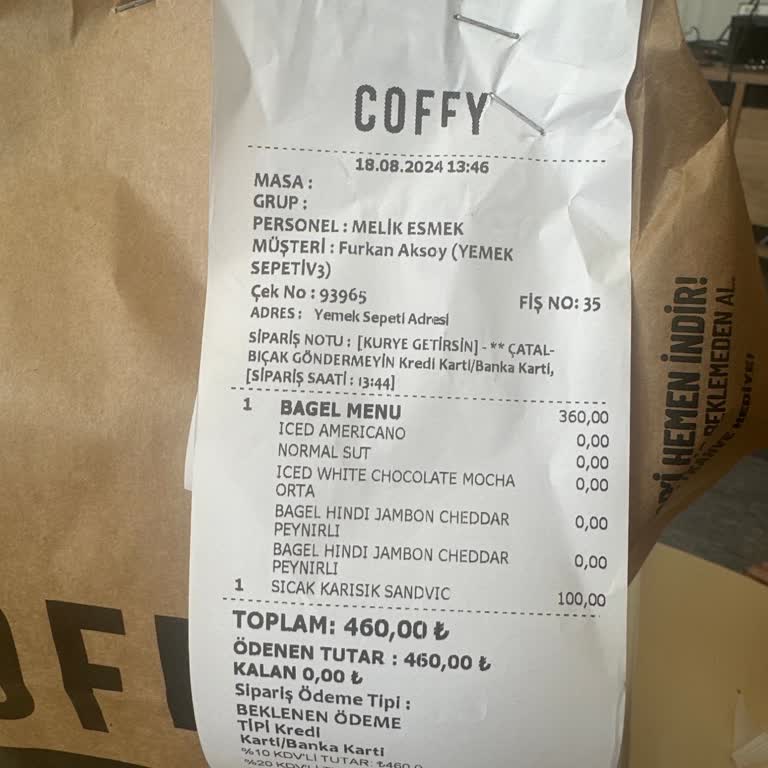 Coffy Eksik Ürün Ve Ulaşılamayan Şube Sorunu