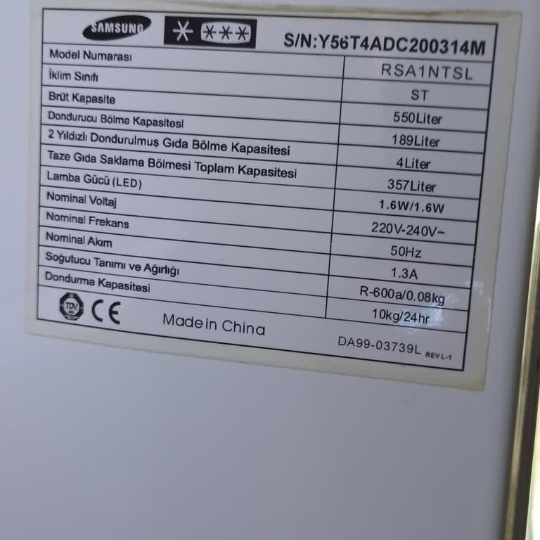 Samsung Samsun Gardırop Tipi Buzdolabı Arızası Ve Bulunamayan Çözüm Hakkında