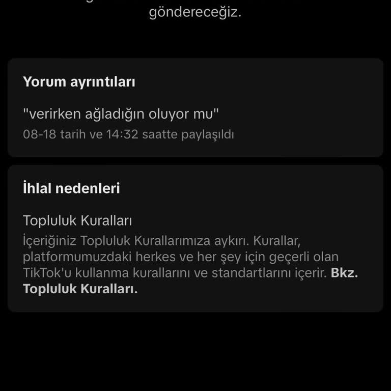 TikTok'un Yanlış Anlaması Ve Haksız İhlal