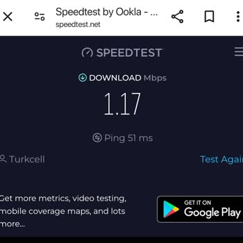 Turkcell'de Beklentilerimin Altında Kalan Kapsama ve İnternet Hızı