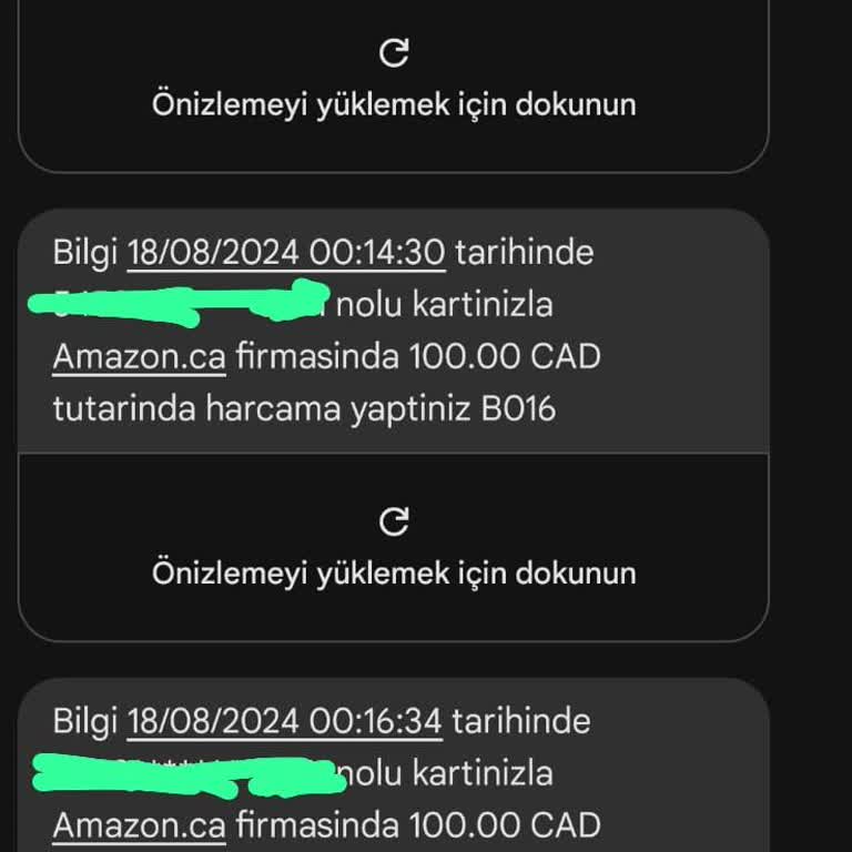 CardFinans Trendyol Kartı Bilgilerinin Çalınması.