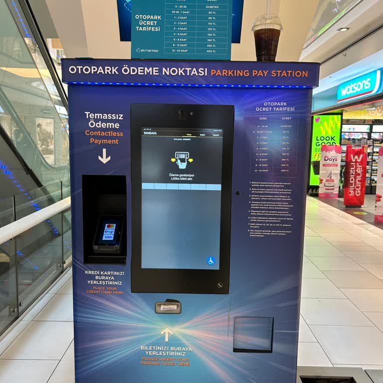 Akmerkez'de Otopark Ücreti Haksız Uygulaması